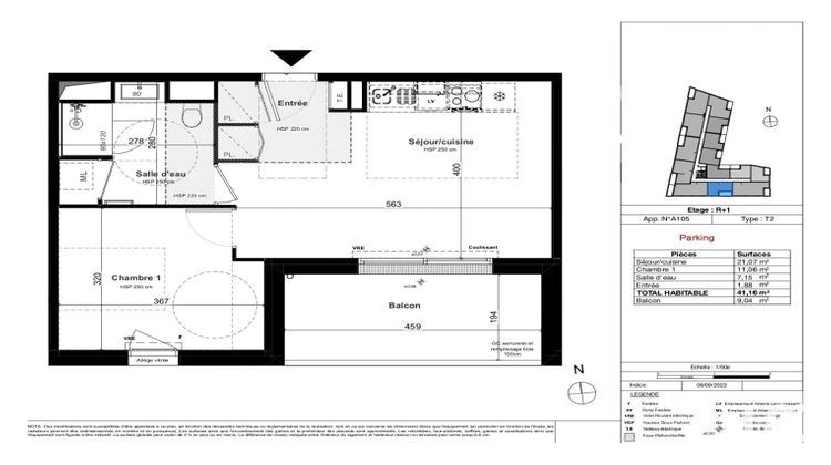 Ma-Cabane - Vente Appartement Questembert, 41 m²