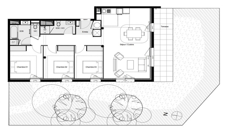 Ma-Cabane - Vente Appartement Quéven, 90 m²