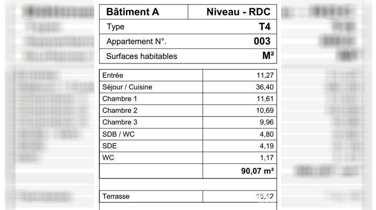 Ma-Cabane - Vente Appartement Quéven, 90 m²