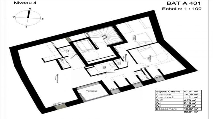 Ma-Cabane - Vente Appartement Quiberon, 91 m²