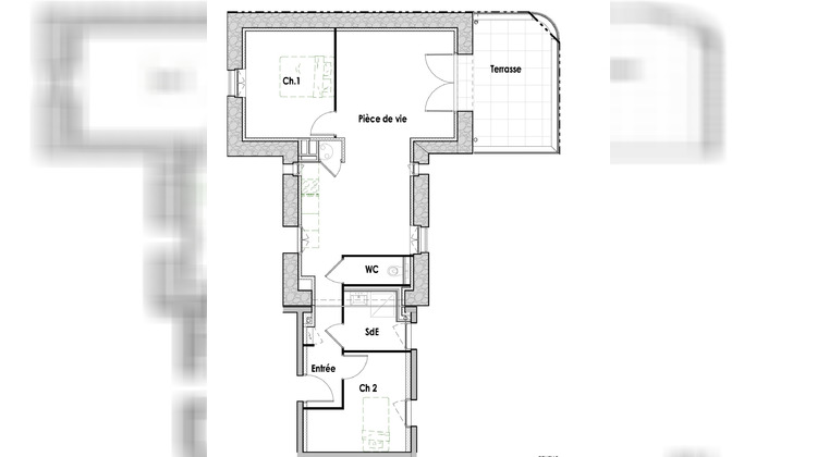 Ma-Cabane - Vente Appartement Quiberon, 63 m²