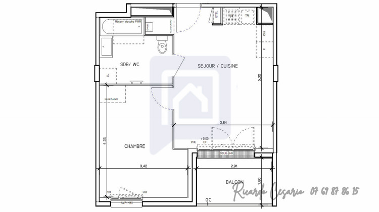 Ma-Cabane - Vente Appartement QUIMPER, 39 m²