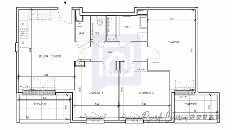 Ma-Cabane - Vente Appartement QUIMPER, 72 m²