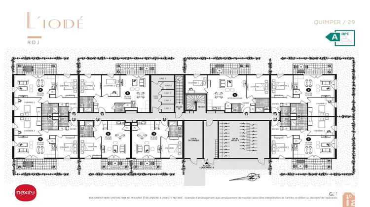 Ma-Cabane - Vente Appartement Quimper, 63 m²