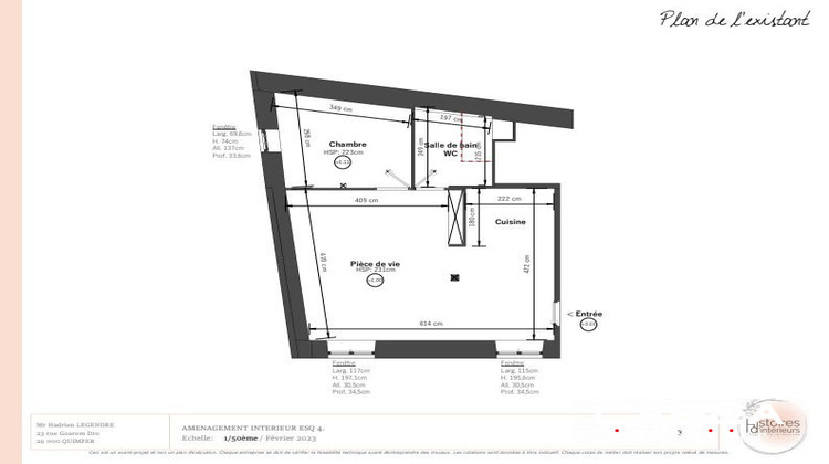 Ma-Cabane - Vente Appartement Quimper, 42 m²