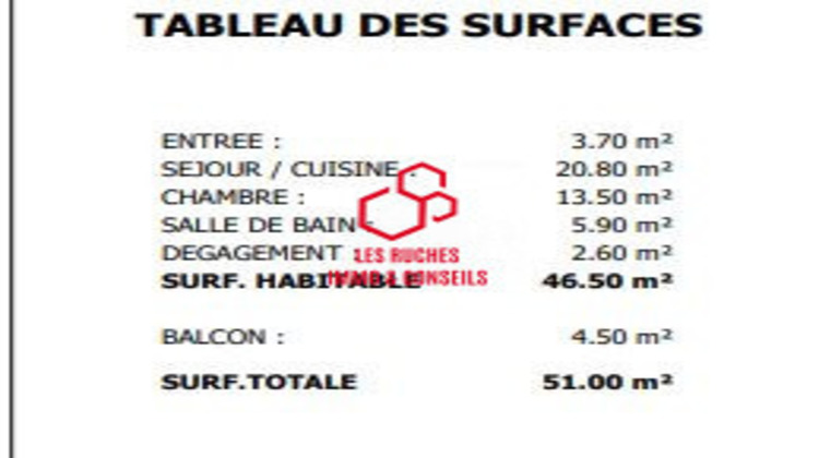 Ma-Cabane - Vente Appartement Quincy-sous-Sénart, 46 m²