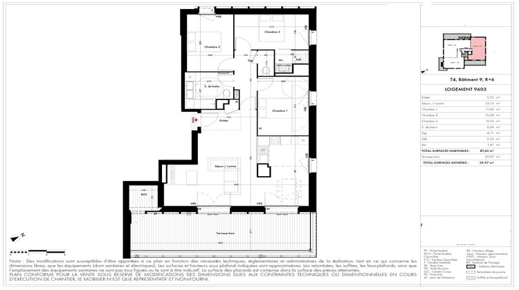 Ma-Cabane - Vente Appartement QUINT-FONSEGRIVES, 88 m²