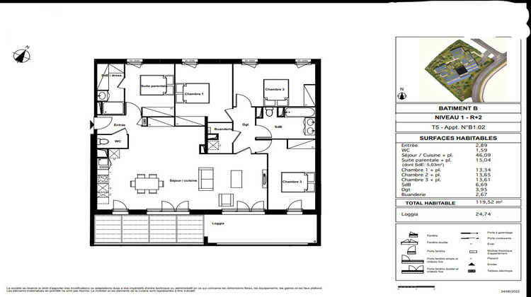 Ma-Cabane - Vente Appartement RAMONVILLE-SAINT-AGNE, 120 m²