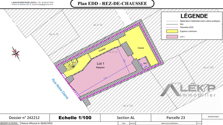 Ma-Cabane - Vente Appartement Redon, 27 m²