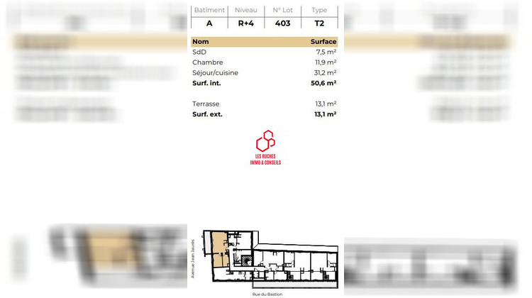 Ma-Cabane - Vente Appartement Reims, 50 m²