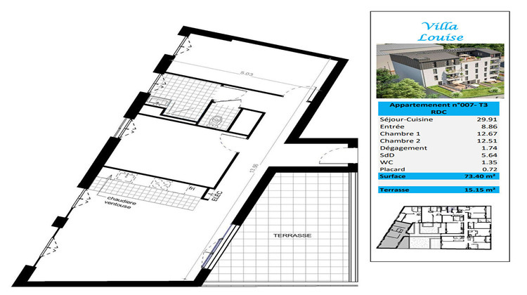 Ma-Cabane - Vente Appartement REIMS, 73 m²