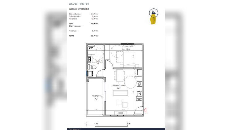 Ma-Cabane - Vente Appartement Remire-Montjoly, 45 m²