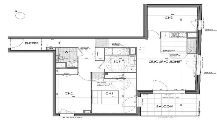 Ma-Cabane - Vente Appartement RENNES, 78 m²