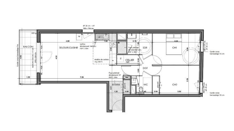 Ma-Cabane - Vente Appartement RENNES, 69 m²