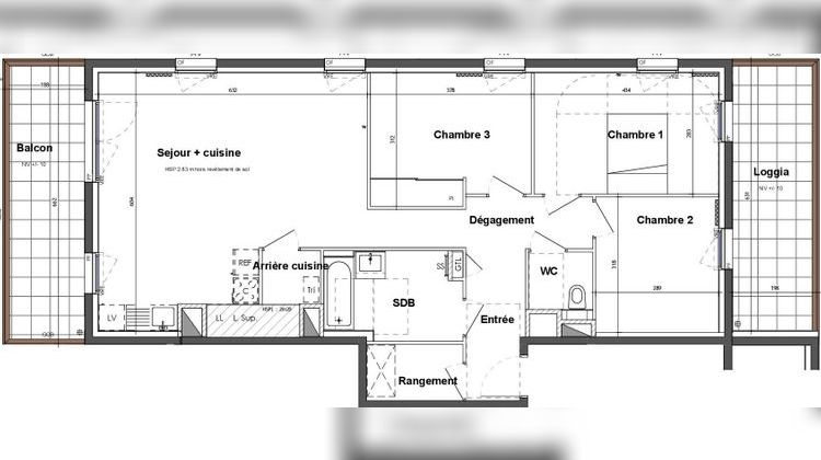 Ma-Cabane - Vente Appartement RENNES, 89 m²