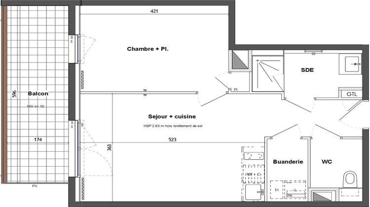 Ma-Cabane - Vente Appartement RENNES, 44 m²