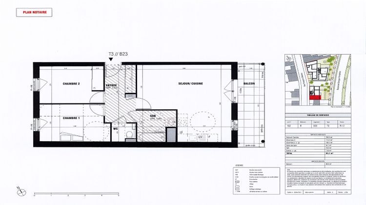 Ma-Cabane - Vente Appartement RENNES, 63 m²