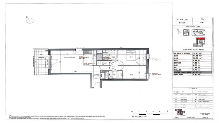 Ma-Cabane - Vente Appartement RENNES, 70 m²