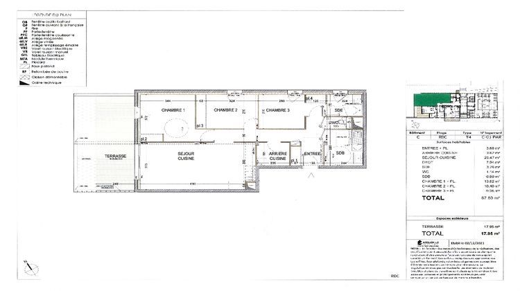 Ma-Cabane - Vente Appartement RENNES, 88 m²