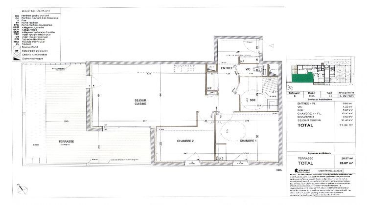 Ma-Cabane - Vente Appartement RENNES, 71 m²