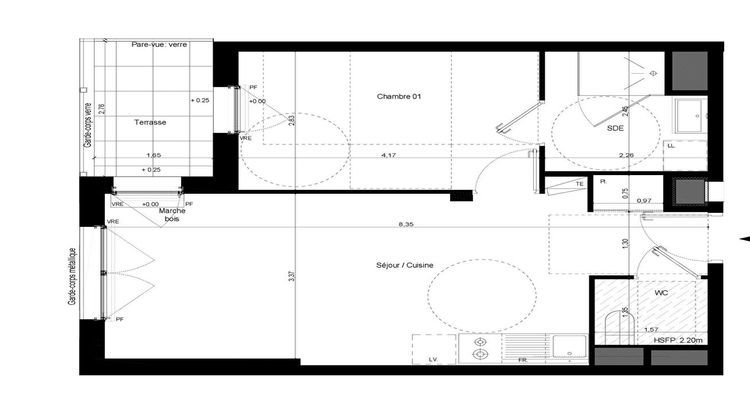 Ma-Cabane - Vente Appartement RENNES, 44 m²