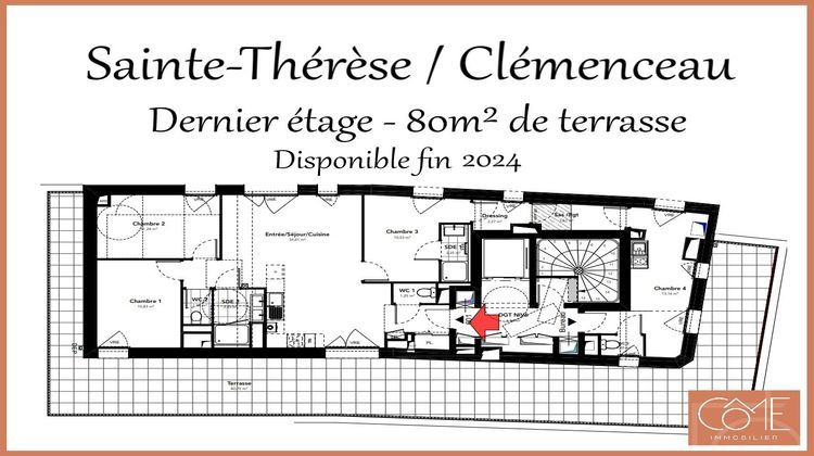 Ma-Cabane - Vente Appartement RENNES, 96 m²