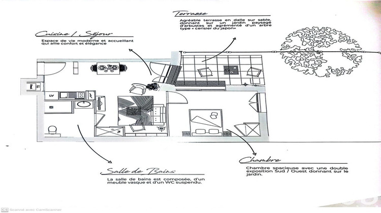 Ma-Cabane - Vente Appartement Rennes, 48 m²