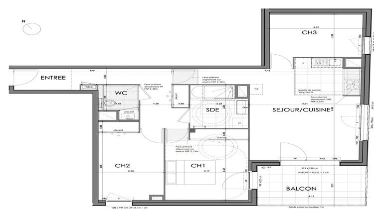 Ma-Cabane - Vente Appartement Rennes, 78 m²