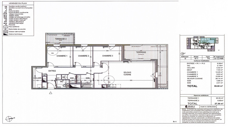 Ma-Cabane - Vente Appartement RENNES, 97 m²