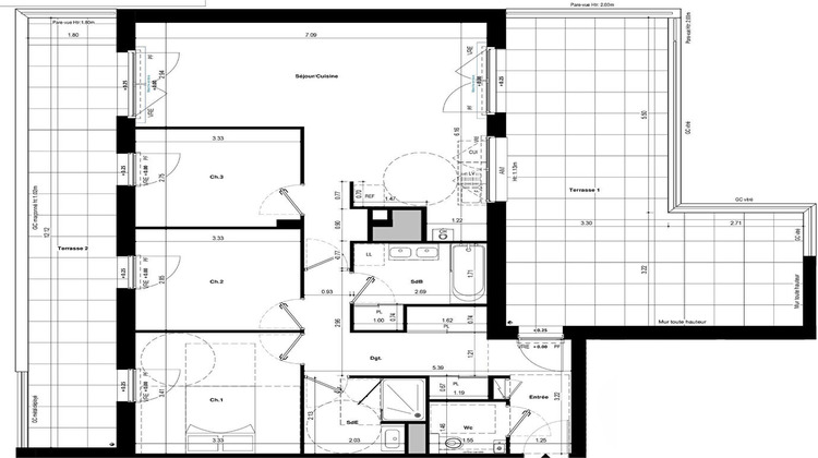 Ma-Cabane - Vente Appartement RENNES, 87 m²