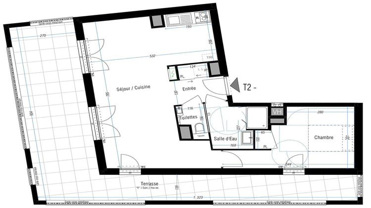 Ma-Cabane - Vente Appartement RENNES, 57 m²