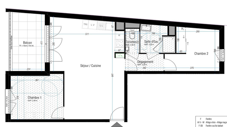 Ma-Cabane - Vente Appartement RENNES, 63 m²