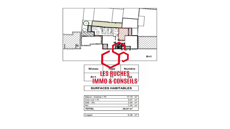 Ma-Cabane - Vente Appartement Rennes, 26 m²