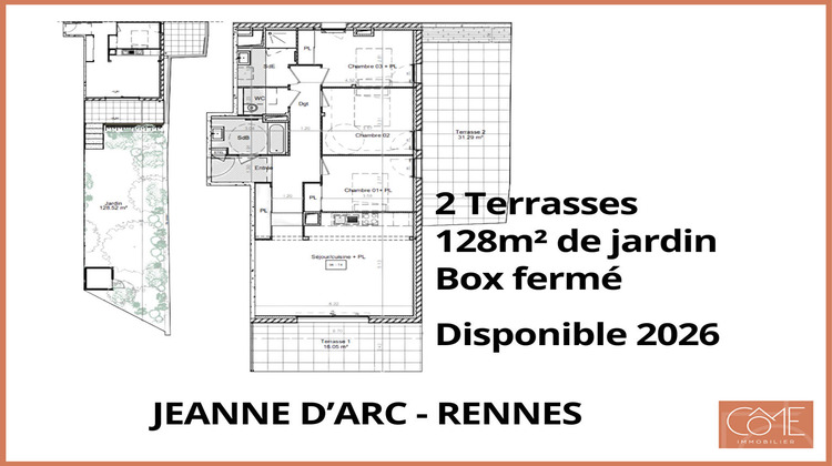 Ma-Cabane - Vente Appartement RENNES, 91 m²
