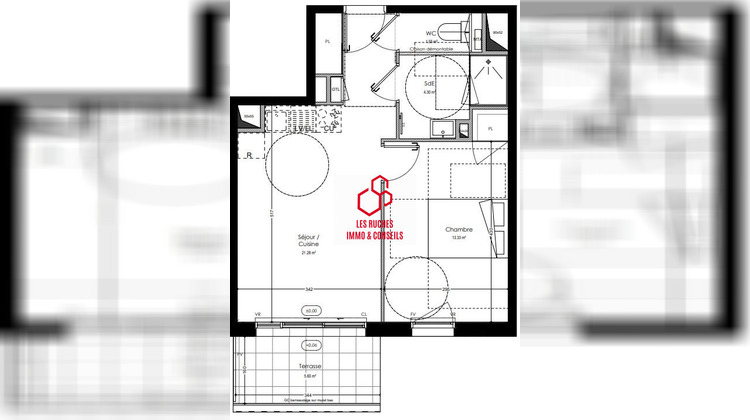 Ma-Cabane - Vente Appartement Rennes, 40 m²