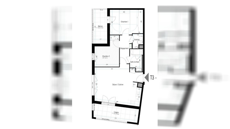 Ma-Cabane - Vente Appartement RENNES, 63 m²