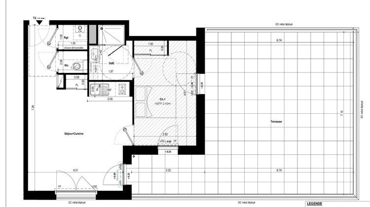 Ma-Cabane - Vente Appartement RENNES, 44 m²