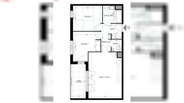 Ma-Cabane - Vente Appartement RENNES, 63 m²
