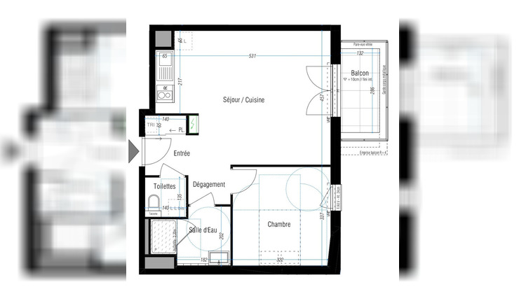 Ma-Cabane - Vente Appartement RENNES, 47 m²