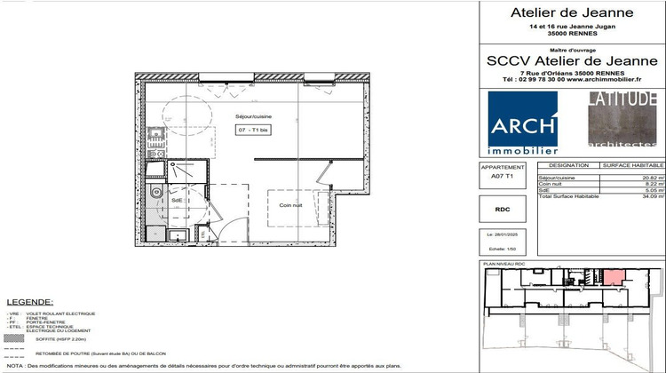 Ma-Cabane - Vente Appartement Rennes, 142 m²