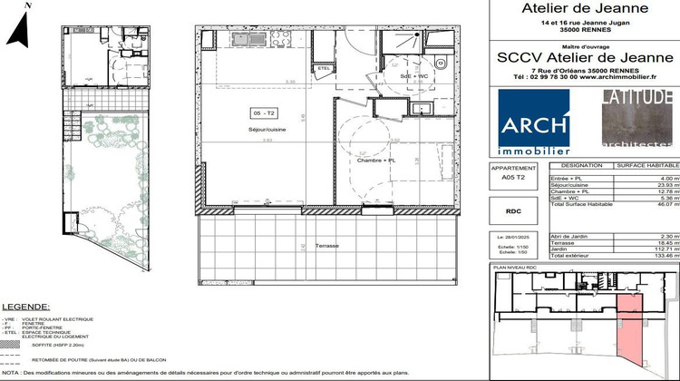 Ma-Cabane - Vente Appartement Rennes, 142 m²