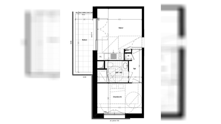 Ma-Cabane - Vente Appartement RENNES, 38 m²
