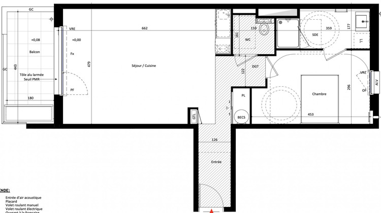 Ma-Cabane - Vente Appartement Rennes, 56 m²
