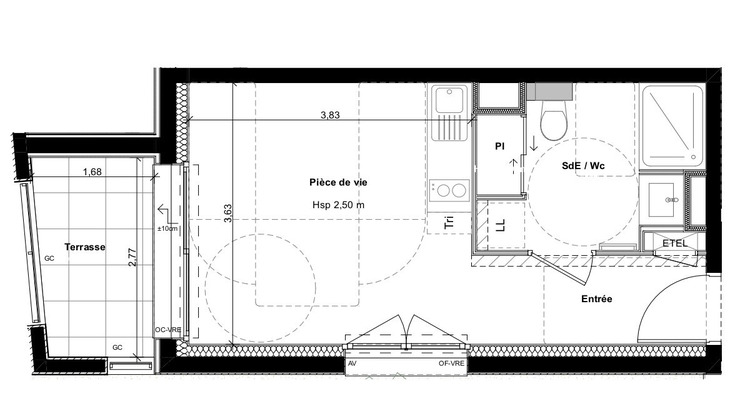 Ma-Cabane - Vente Appartement RENNES, 24 m²