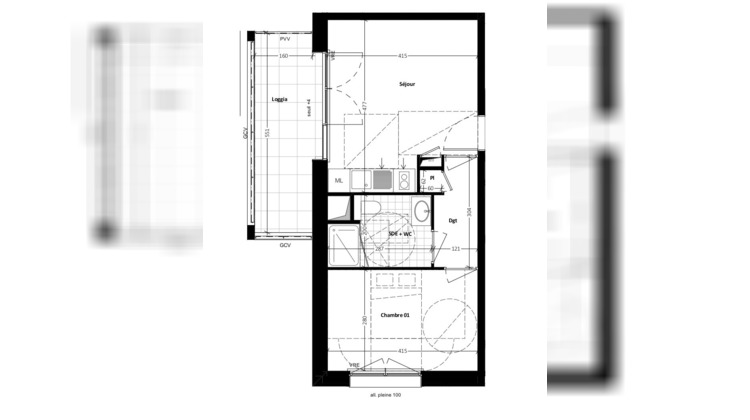 Ma-Cabane - Vente Appartement RENNES, 38 m²