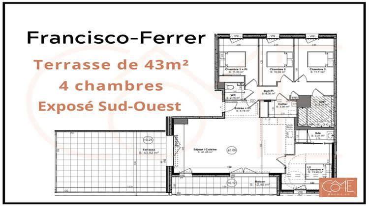 Ma-Cabane - Vente Appartement RENNES, 115 m²