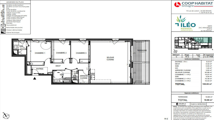 Ma-Cabane - Vente Appartement RENNES, 105 m²