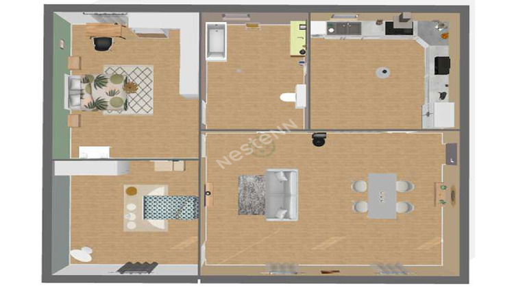 Ma-Cabane - Vente Appartement REZE, 64 m²