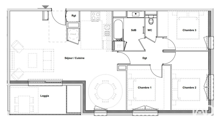 Ma-Cabane - Vente Appartement Riom, 83 m²