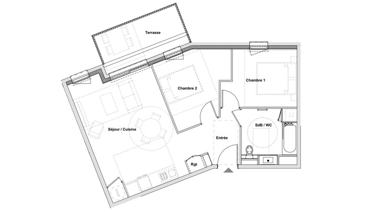 Ma-Cabane - Vente Appartement Riom, 59 m²